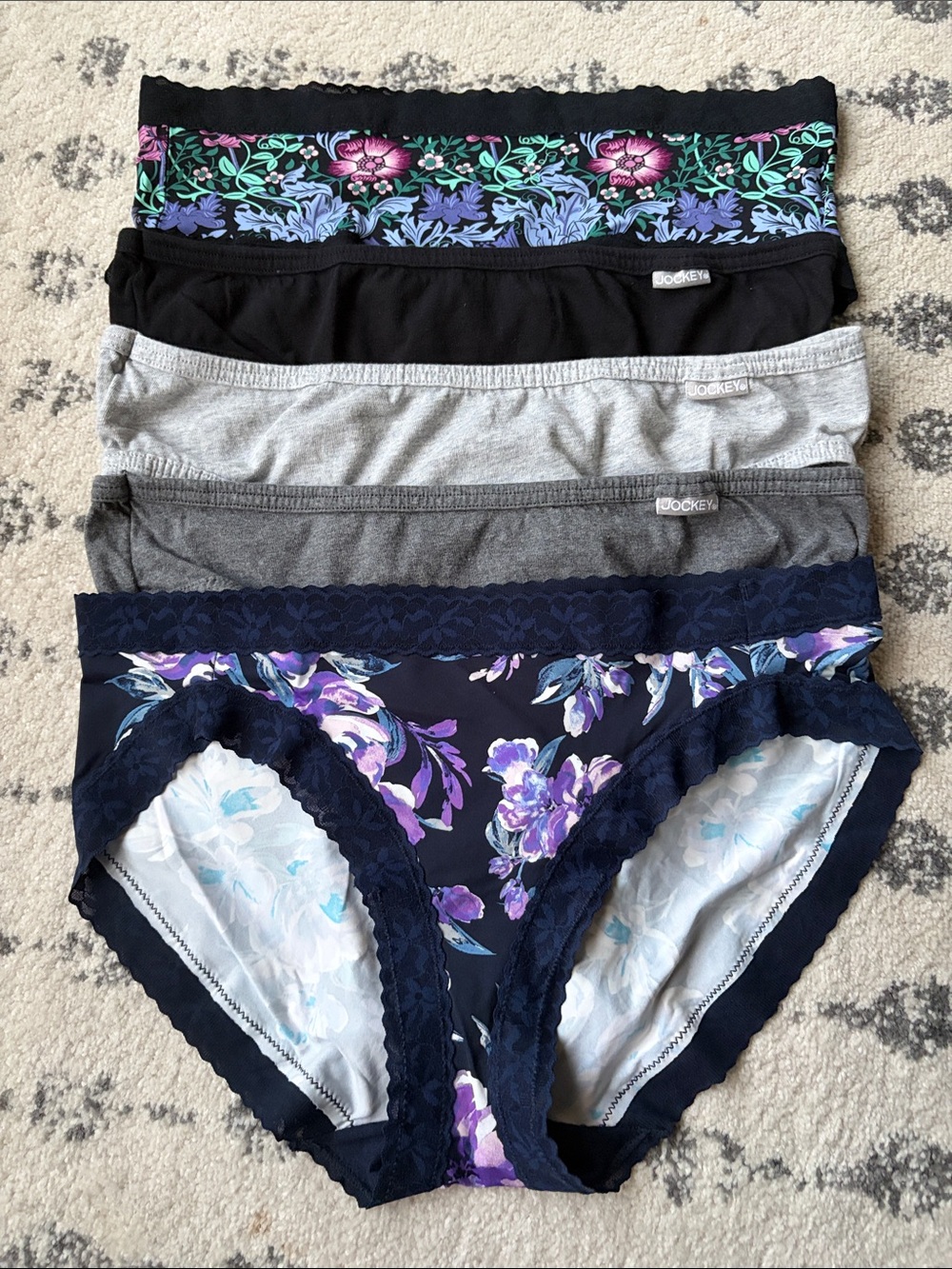 JOCKEY 5pc Women’s Underwear Bundle NWOT - Sz: L